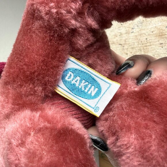 1983 Dakin Purple Dragon Plush Stuffed Toy New With Tags Korea "Duncan" - Picture 6 of 7